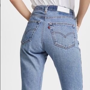 Re/done light wash relaxed fit